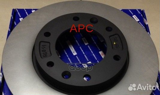 Диск тормозной перед прав/лев