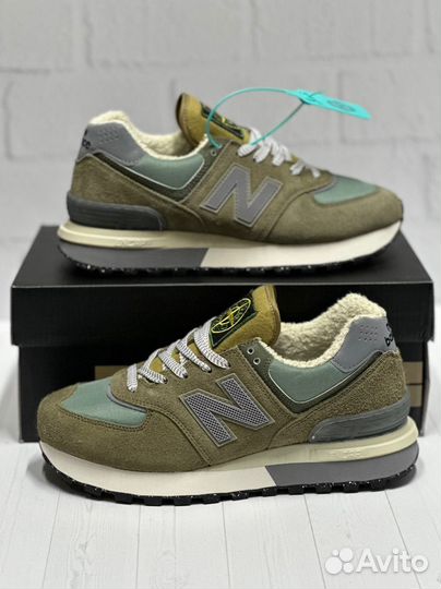 Кроссовки New Balance 574 Stone Island