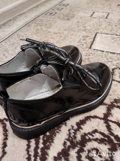 Школьная обувь для дев. 30 размер натуральная кожа