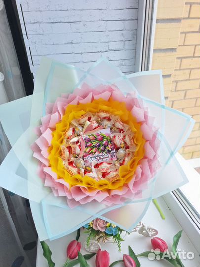 Съедобные букеты/букет на 8 марта
