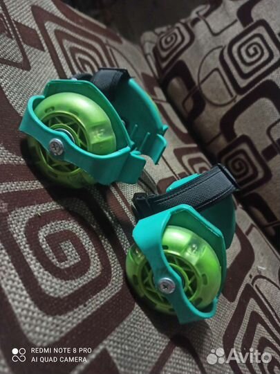 Ролики на пятки