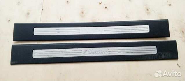 Накладка на порог передняя левая cadillac escalade