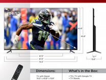 Телевизор TCL 85" Q750G qled 2023г