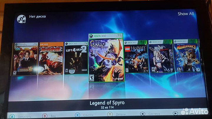 Xbox 360 freeboot+110 игр