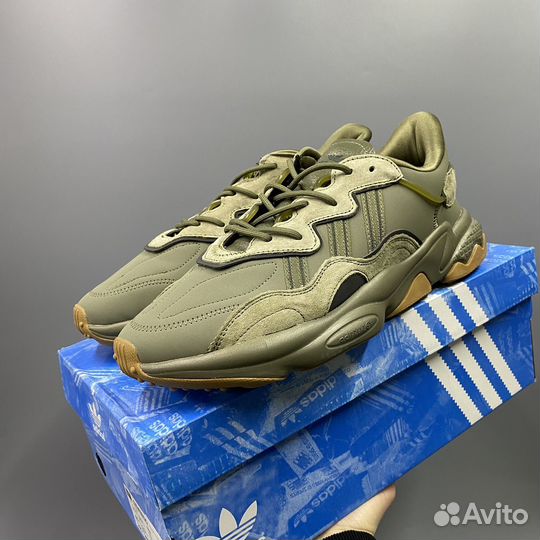 Кроссовки adidas ozweego trace cargo night khaki