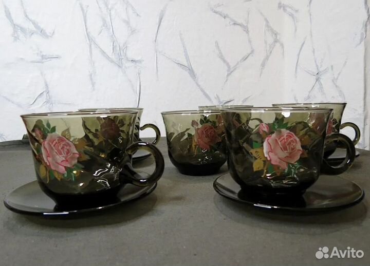 Чайный сервиз стекло