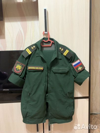 Военная форма офисная зеленая 46 размер