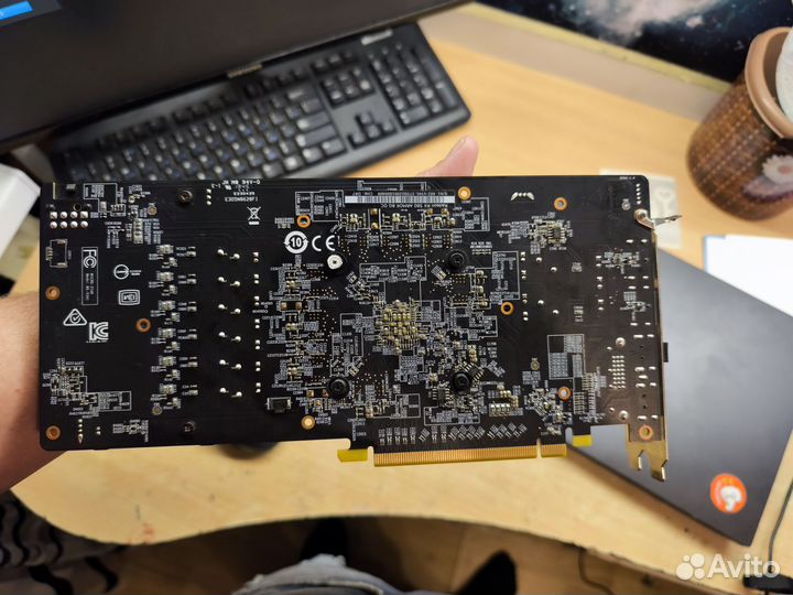 Видеокарта rx580 8gb MSI Armor OC