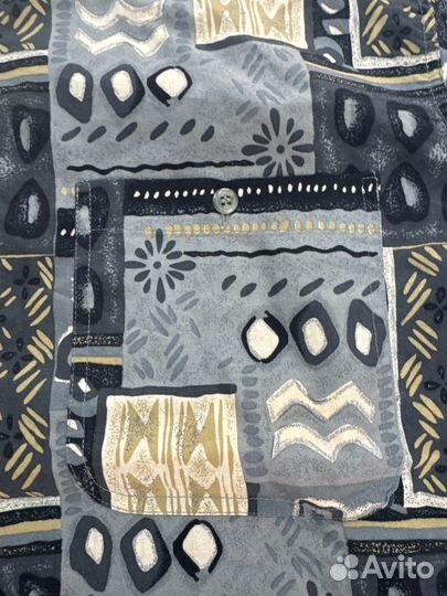 Винтажная мужская рубашка 46-48