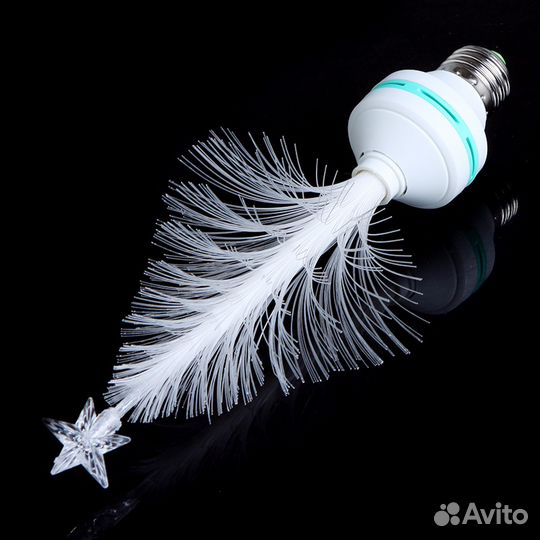 Светодиодная волоконно-оптическая лампа ёлка