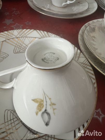 Фарфоровые чайные тройки Германия