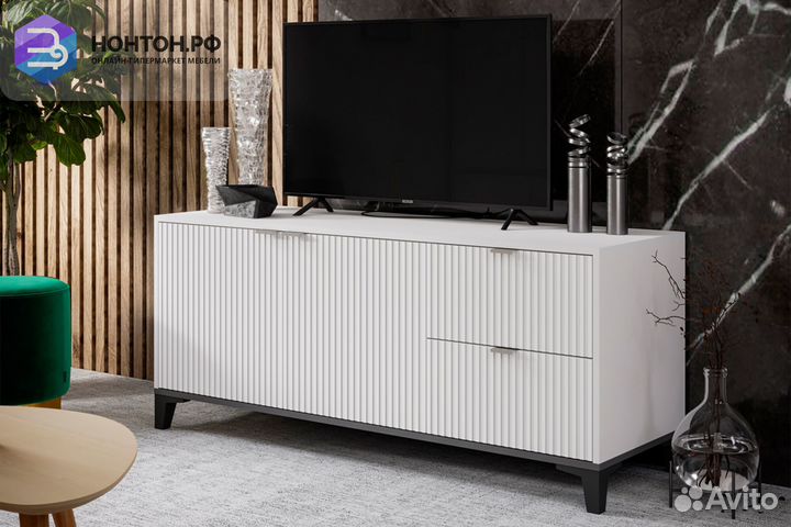 Тв-тумба Конкорд тб-001 белый / софт пломбир
