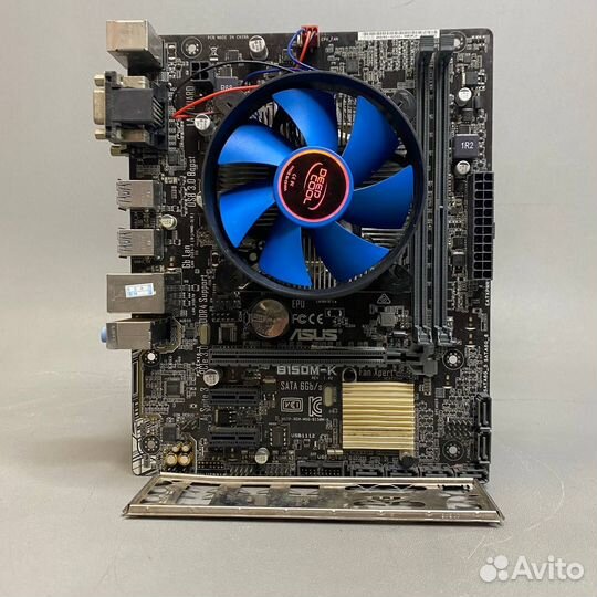 Комплект мат плата s-1151 + Core i5-6400+ кулер
