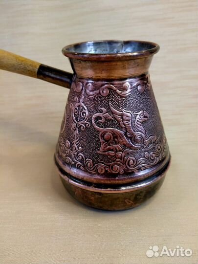 Турка медная для кофе