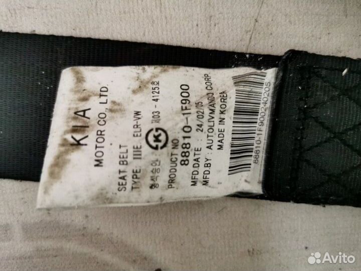 Ремень безопасности передний левый Kia Sportage 2