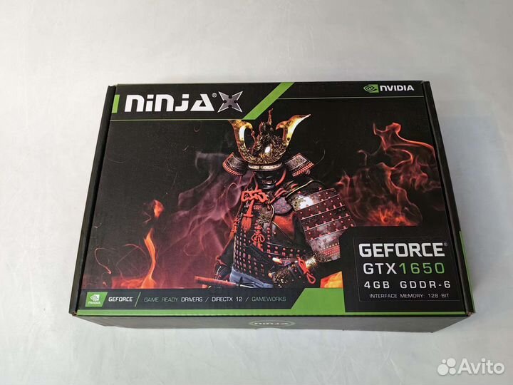 Видеокарта nvidia GeForce GTX 1650 gddr6 новая