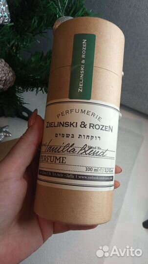 Парфюм унисекс Vanilla blend Zielinski &Rozen