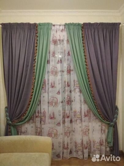 Классические шторы. Пошив штор (арт. №A2s23)