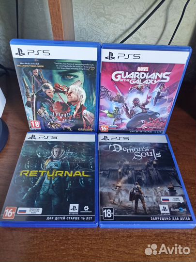 Игры на PS4 и PS5