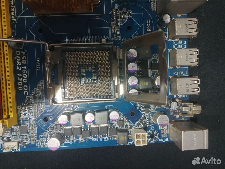 Материнская плата LGA775
