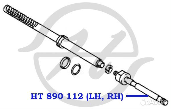 Тяга рулевая
