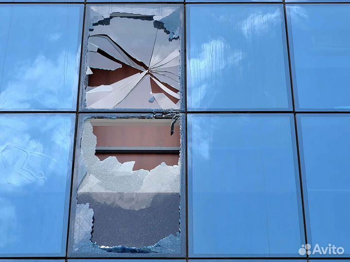 Ремонт окон, стеклопакет Эконом RAL5905