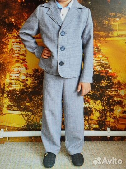 Костюм на мальчика льняной