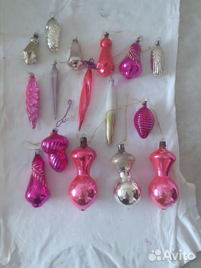 Елочные игрушки СССР
