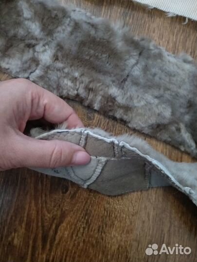 Мех кусочки