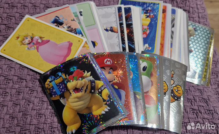 Наклейки super mario