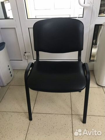 Офисные стулья бу черные объявление продам