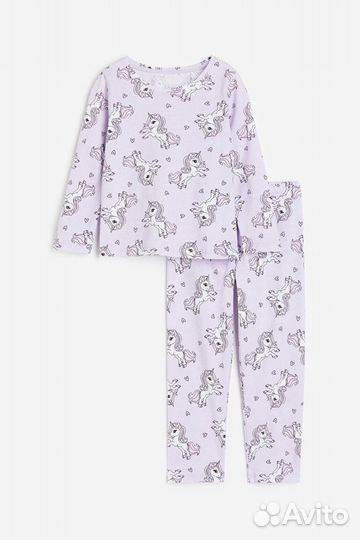 Пижама на девочку 122-128 см, H&M