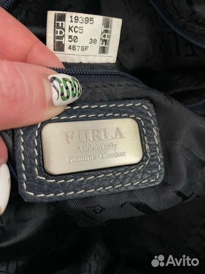 Сумка рюкзак Furla Италия оригинал кожа