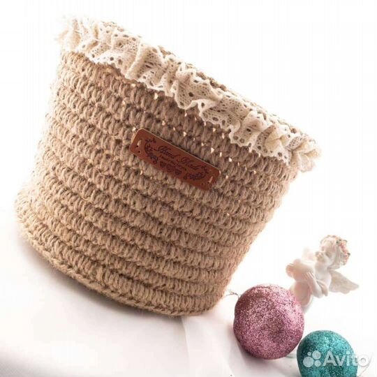 Корзина из джута