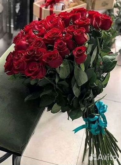 Высокие розы Букеты с доставкой