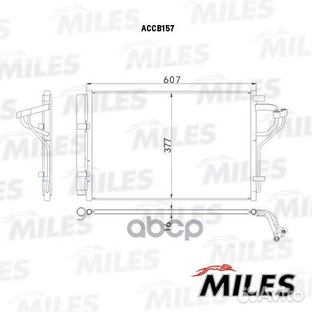 Радиатор кондиционера (паяный) hyundai I30 1.4