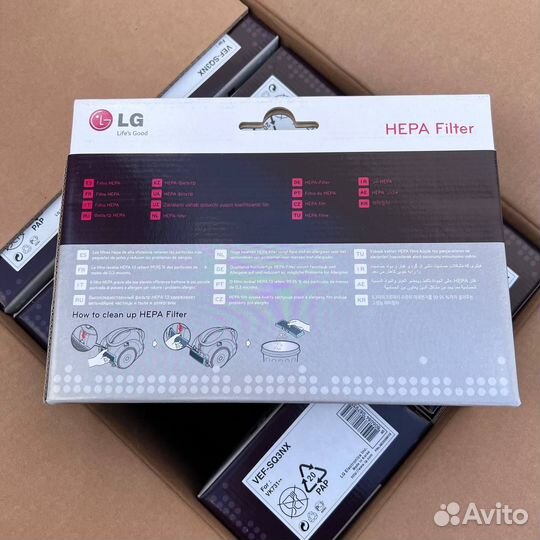 Hepa фильтр для пылесоса LG (vef-sq3nx)