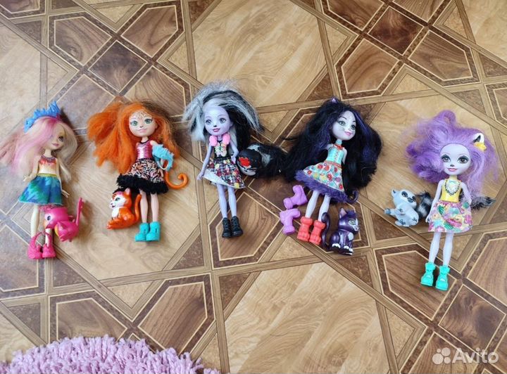 Куклы enchantimals энчатималс