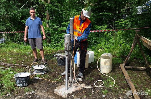 Чистка скважин, ремонт скважин. замена насоса