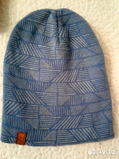 Шапка шарф муж осень-зима