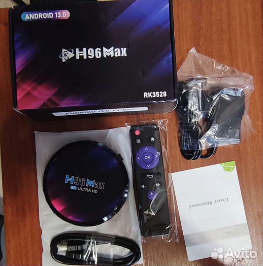 Смарт тв H96 Max Андроид 13