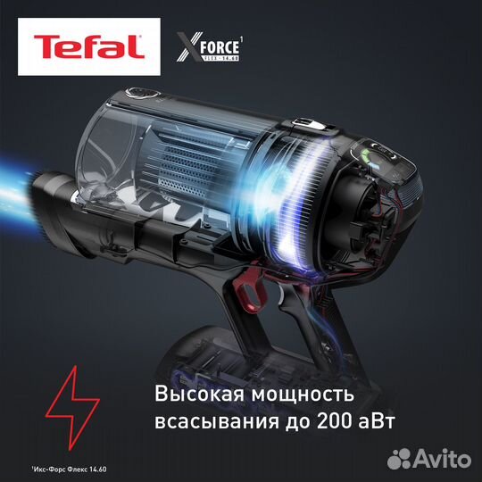 Пылесос tefal ty99c0wo синий