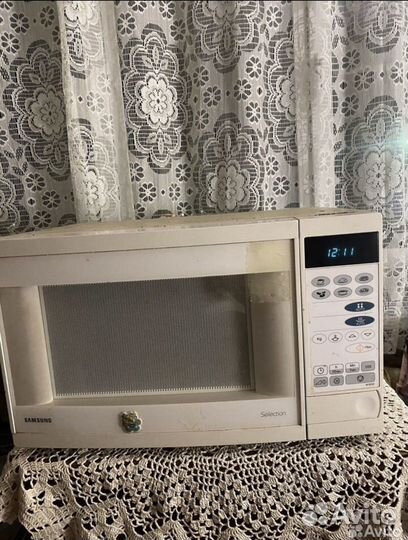 Микроволновка бу samsung рабочая