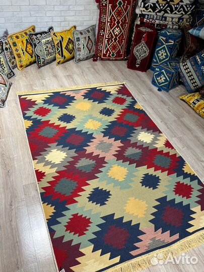 Ковры килим оптом с фабрики сканди этно бохо эко