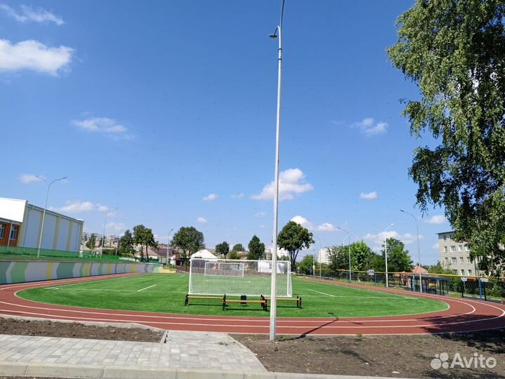 Бесшовное резиновое покрытие под ключ