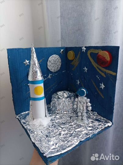 Поделки ко дню космонавтики