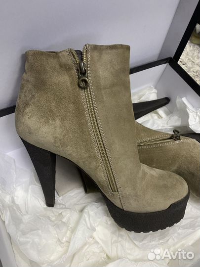 Ботильоны натуральная кожа италия