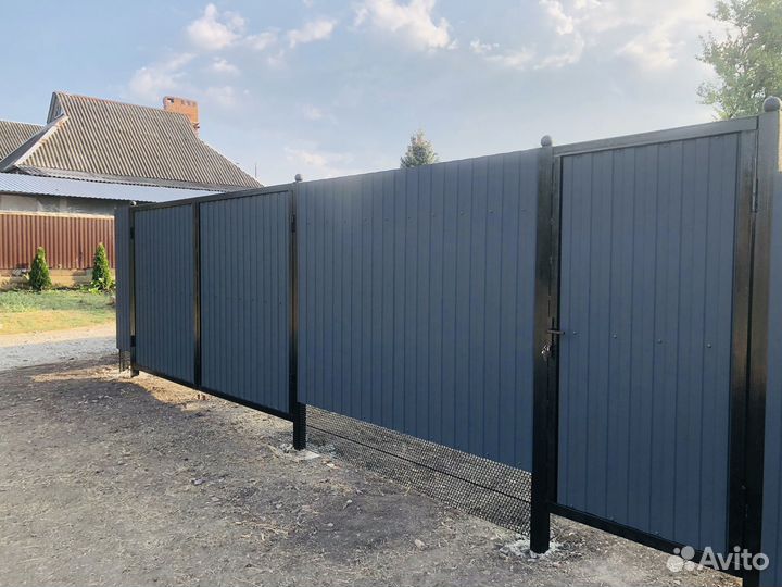 Заборы Навесы Кровельные работы