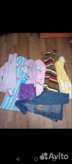 Вещи пакетом на девочку