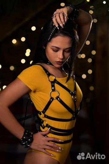 Портупея натуральная кожа